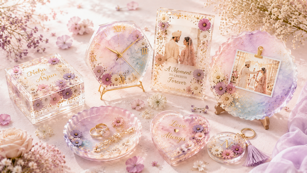 Resin Art for Weddings: 8 Memories You Can Preserve Forever