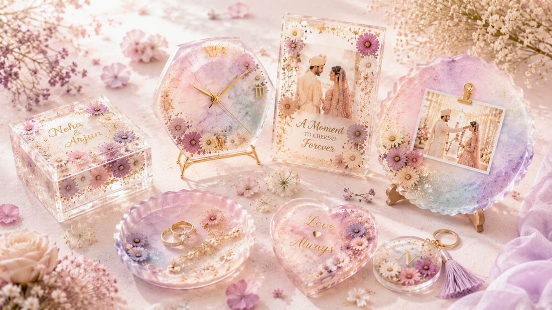 Resin Art for Weddings: 8 Memories You Can Preserve Forever
