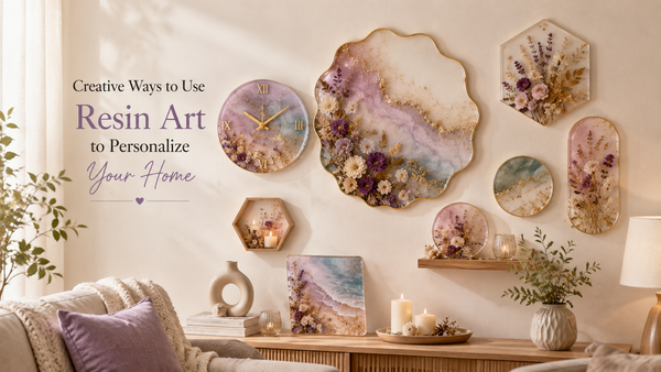 Creative Ways to Use Resin Art to Personalize Your Home