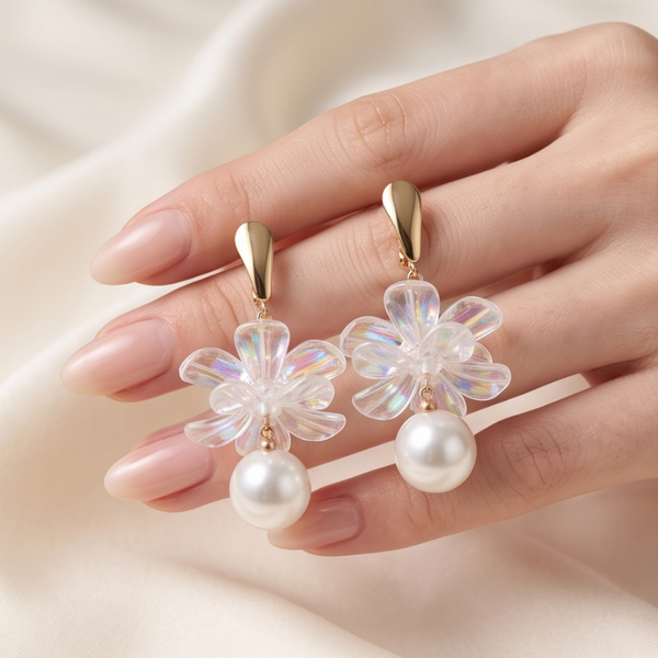 Iridescent Flora Pearl Drops