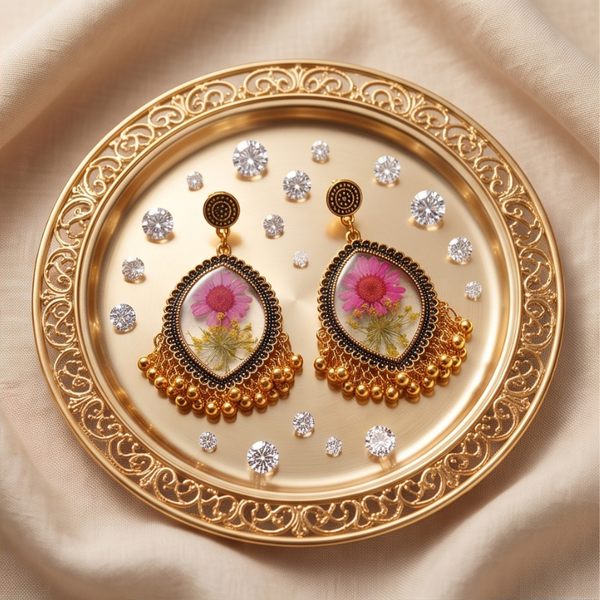 Eternal Bloom Jhumka