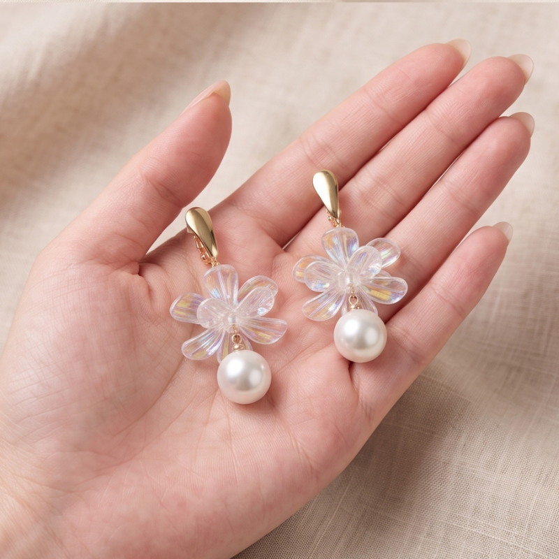 Iridescent Flora Pearl Drops