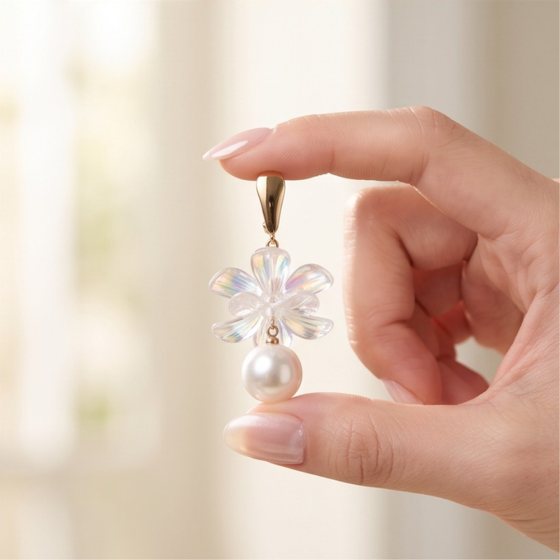 Iridescent Flora Pearl Drops