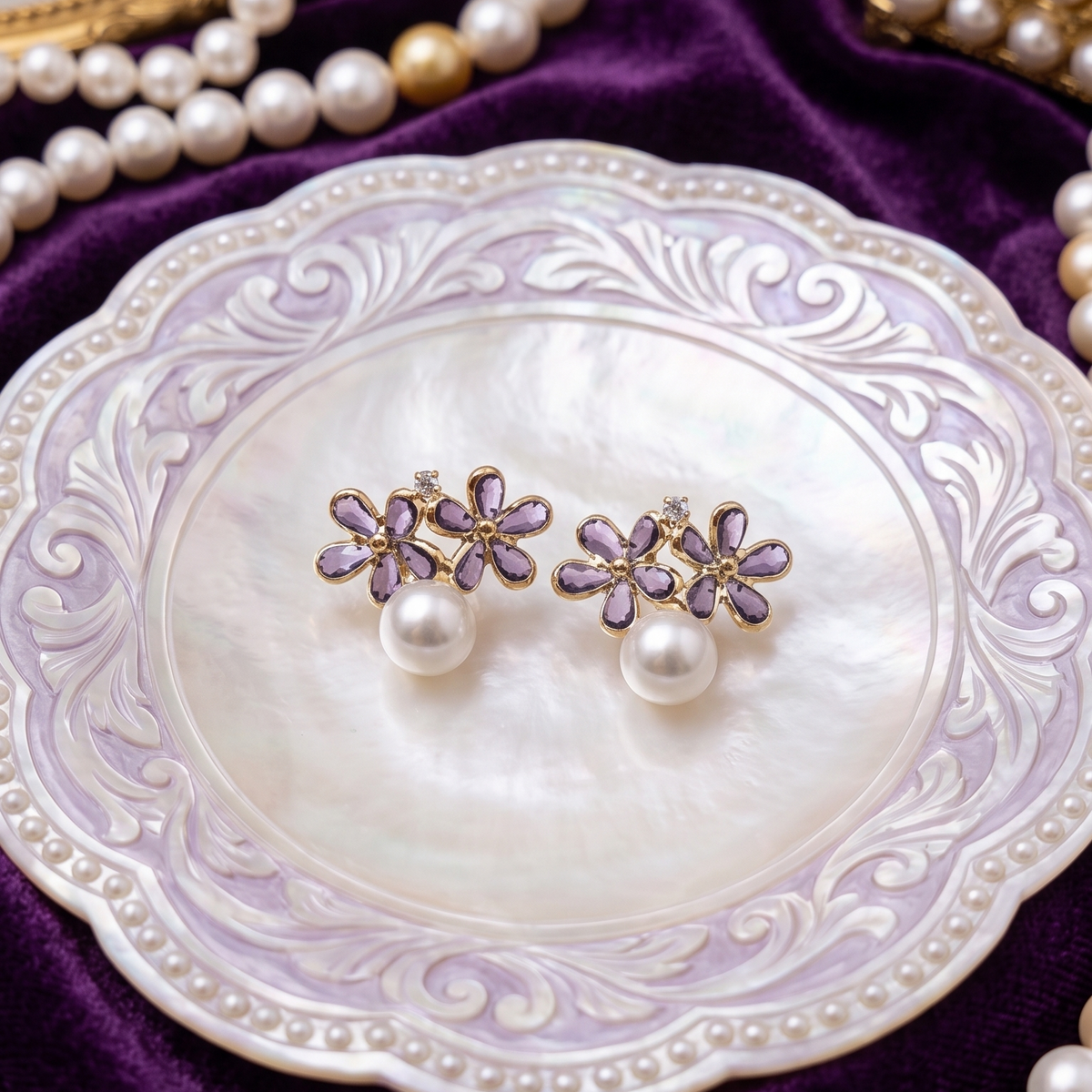Whispering Petal Earrings