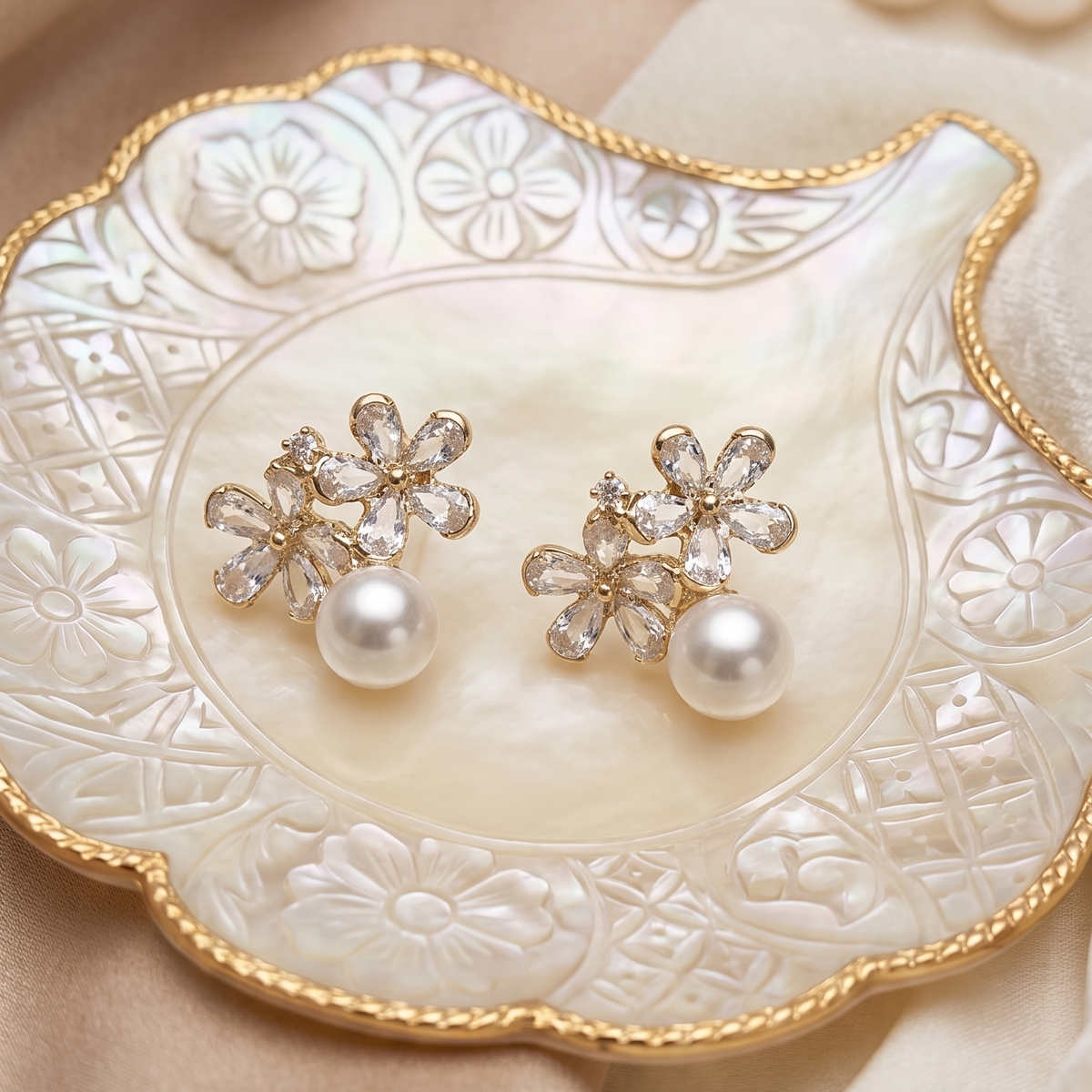 Whispering Petal Earrings