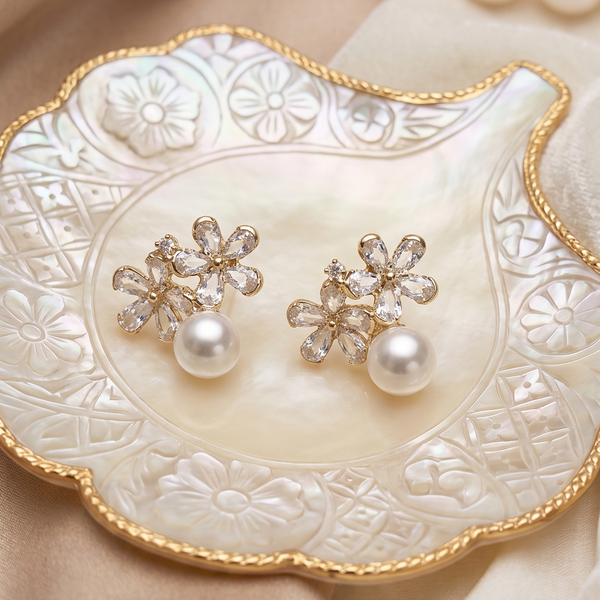 Whispering Petal Earrings