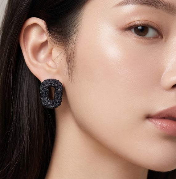 Rosette Carve Studs