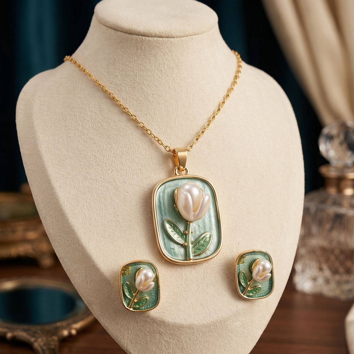 The Pearl Tulip Portrait