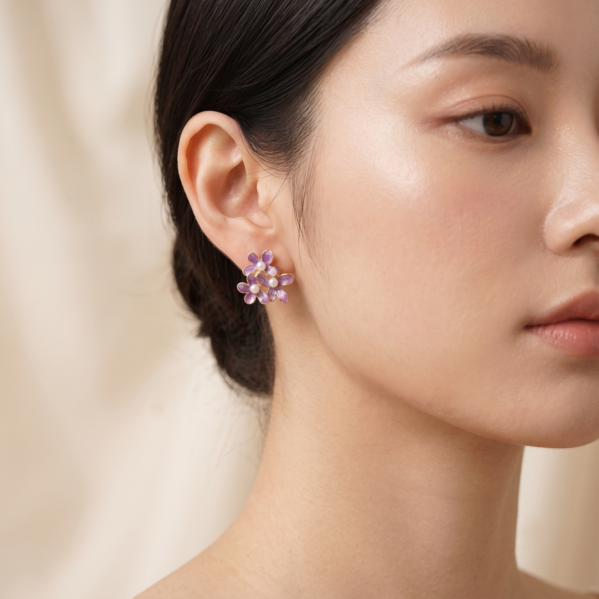 Chiffon Pearl & Petal Clusters