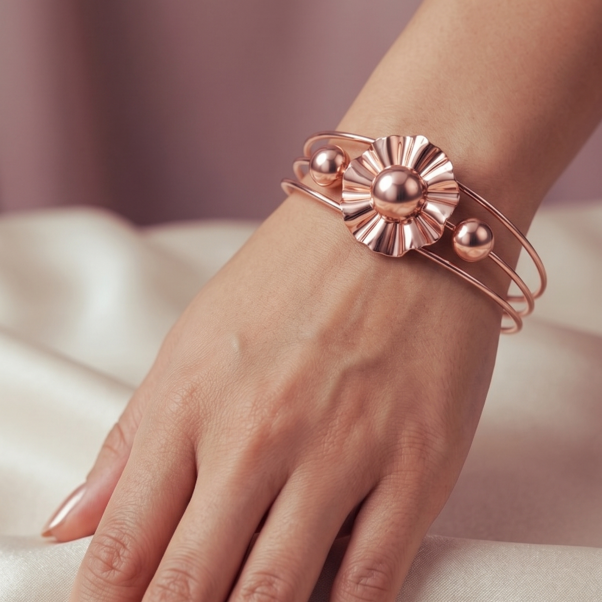 The Solar Bloom Cuff
