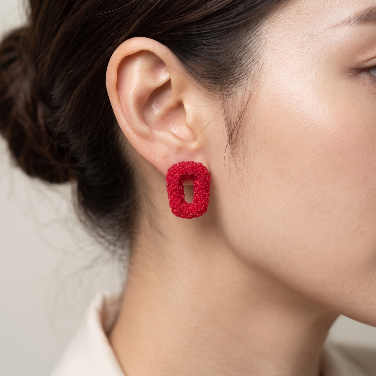 Rosette Carve Studs