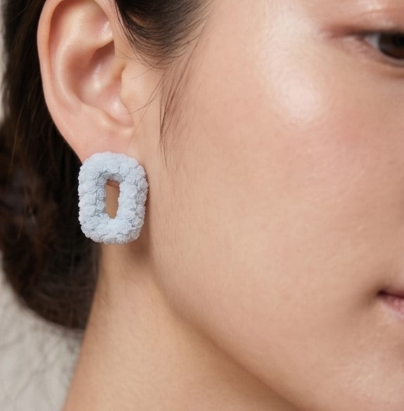 Rosette Carve Studs